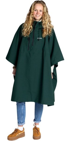 Bata Impermeable Para Vestuarios « Dryrobe » 2026 / Poncho DRWCRP - Dark Green